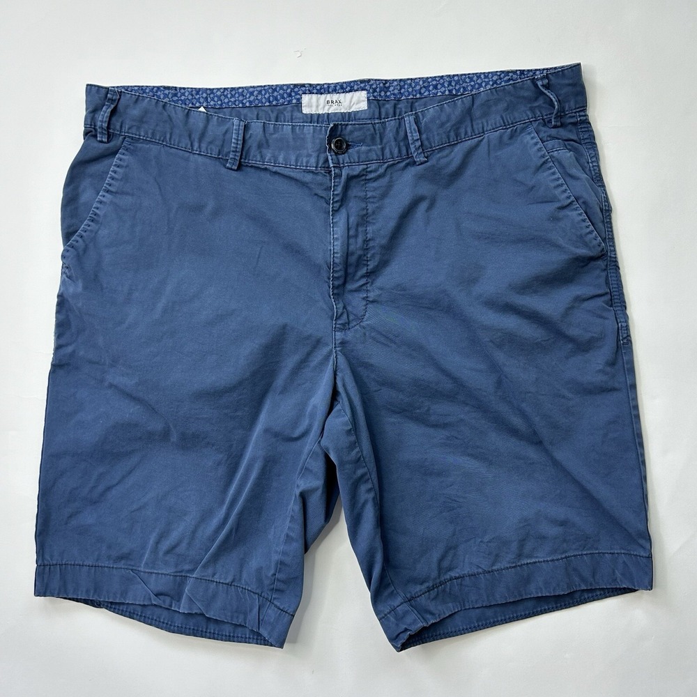 Brax Bellevill Shorts Men's 40 Chino Stretch Golf Feel Good 9" Inseam